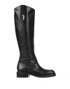 Carmens Woman Boot Black Size 7 Soft Leather In Black