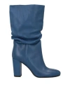 Carmens Woman Boot Blue Size 7 Leather