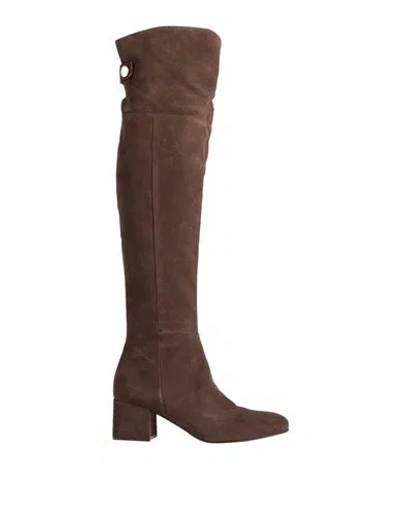 Carmens Woman Boot Dark Brown Size 7 Leather