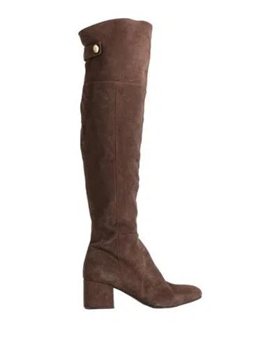 Carmens Woman Boot Dark Brown Size 7 Leather