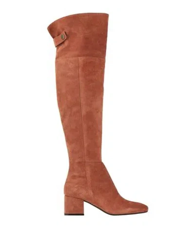 Carmens Woman Boot Rust Size 7 Leather In Red
