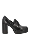 Carmens Woman Loafers Black Size 8 Leather
