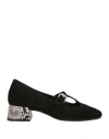 Carmens Woman Pumps Black Size 7 Leather In Black