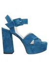 Carmens Sandals In Deep Jade
