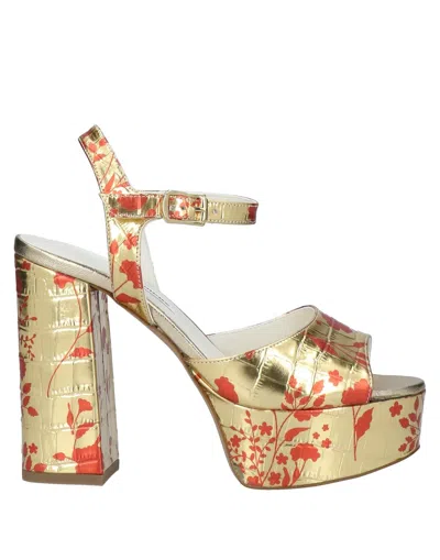 Carmens Sandals In Gold