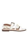 Carmens Etoile Buckles New Flats In White