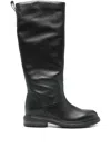 Carmens Zipped Boots In Black