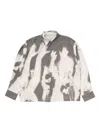 Carne Bollente Abstract-print Button-up Shirt