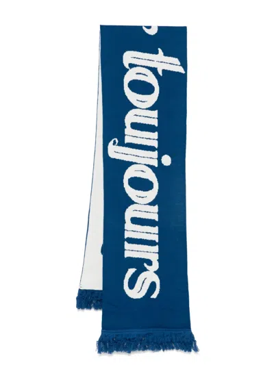 Carne Bollente Amour Toujours Schal In Blau