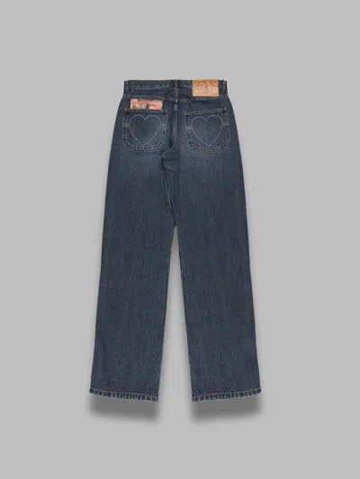 Carne Bollente Back Pocket Pleasures Denim In Blue