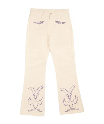Carne Bollente Belt Loop Jeans In Neutral