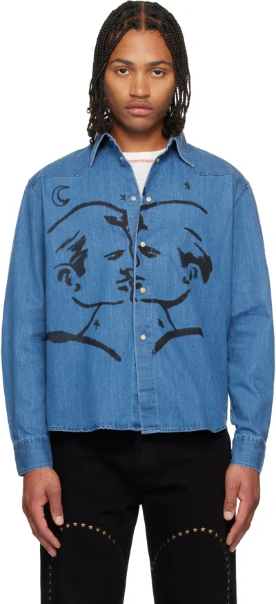 Carne Bollente Blue My Denim Darling Shirt