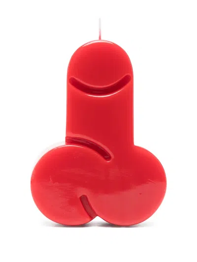 Carne Bollente Burn Baby Burn Candle In Red