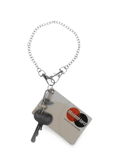 Carne Bollente Charm-detail Chain Keyring In Multi