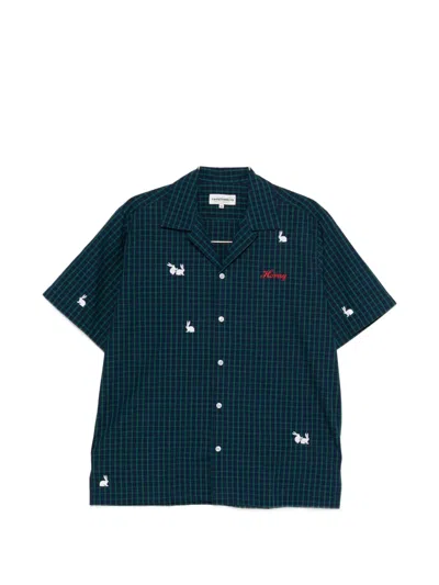 Carne Bollente Check Me Out Shirt In Green