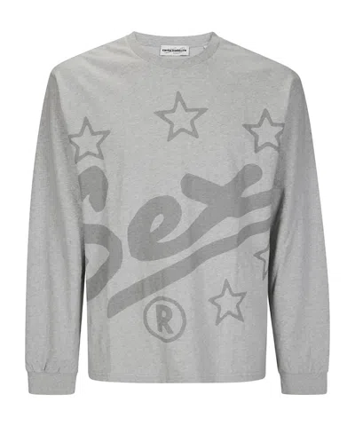 Carne Bollente Crew Neck Sweatshirt In Gray
