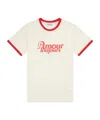 Carne Bollente Amour Toujours T-shirt In Burgundy
