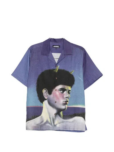 Carne Bollente Graphic-print Short-sleeve Shirt In Purple