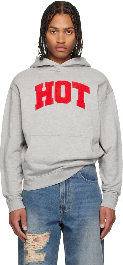 Carne Bollente Gray Carne University Hoodie