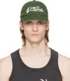 Carne Bollente Green Farm Charm Cap In Off-green
