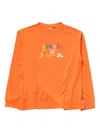 Carne Bollente Kisses From Paris Embroidered T-shirt In Pattern