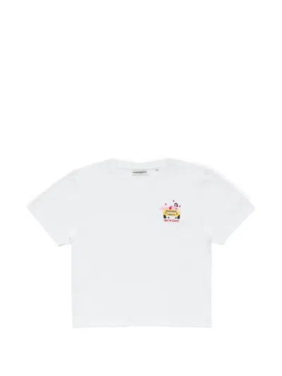 Carne Bollente Long Ride Home T-shirt In White