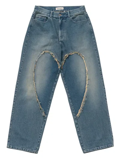 Carne Bollente Love Jeans In Jet Bleached Blue