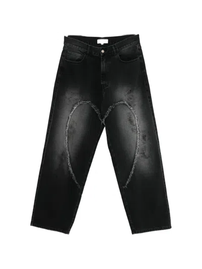 Carne Bollente Love Pants Get Naughty Loose-fit Jeans In Black