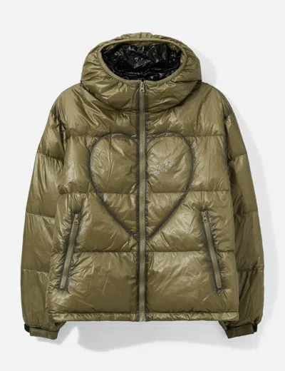Carne Bollente Lovepuffer Jacket 2 In Green