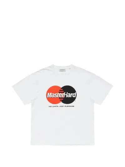 Carne Bollente Masterhard Graphic-print Cotton T-shirt In White