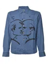 Carne Bollente My Denim Darling Shirt In Blue