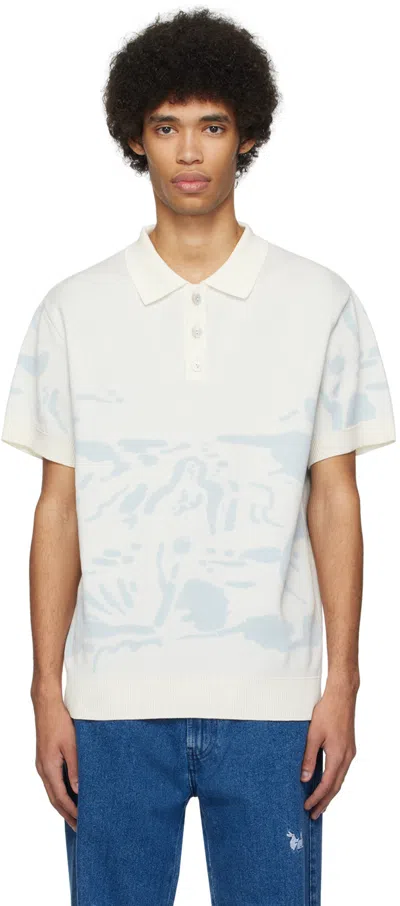 Carne Bollente Venus Of Virgo Polo Shirt In White
