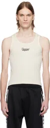 Carne Bollente Forever Yours Tank Top In Off-white