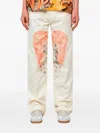 Carne Bollente Osiris Hose Mit Herz-patch In White