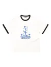 Carne Bollente Ringer Graphic T-shirt In White