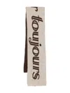 Carne Bollente Logo-print Scarf In Neutral