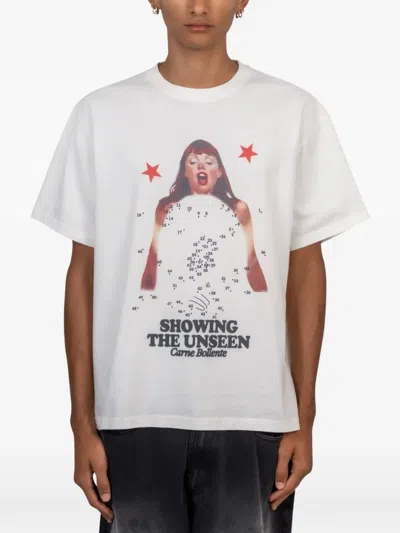 Carne Bollente Special Connection Graphic-print T-shirt In White