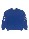 Carne Bollente Star-embroidered Crew-neck Sweater