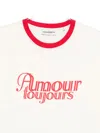 Carne Bollente Amour Toujours T-shirt In White