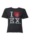 Carne Bollente The Ex Effect T-shirt In Black