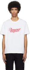 CARNE BOLLENTE WHITE 'AMOUR TOUJOURS' T-SHIRT