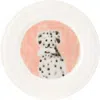 Carne Bollente White Bone Appetit Plate In Multicolor