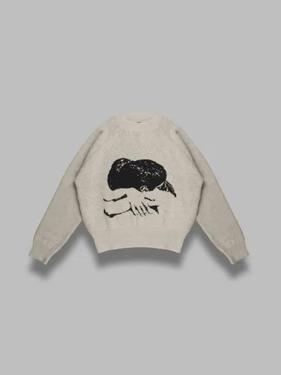 Carne Bollente Your Warm Embrace Sweater In Multi