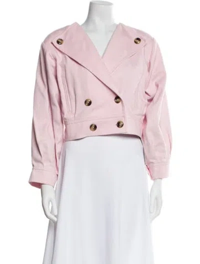 Pre-owned Caro Editions Jacket In Pink