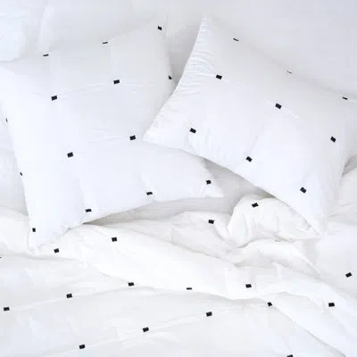 Carol & Frank 100% Cotton Sham In White