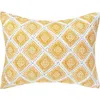 Carol & Frank 20" X 26" Carver Geometric Cotton Standard Sham In Yellow