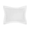 Carol & Frank 20" X 26" Keller White Cotton Standard Sham In White
