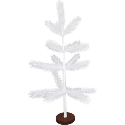 Carol & Frank 24" X 8" Pampas Tree Figurines In White