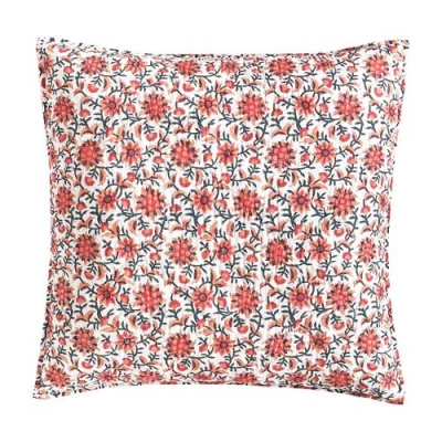 Carol & Frank 26" X 26" Colley Cotton Euro Pillow Sham In Multi