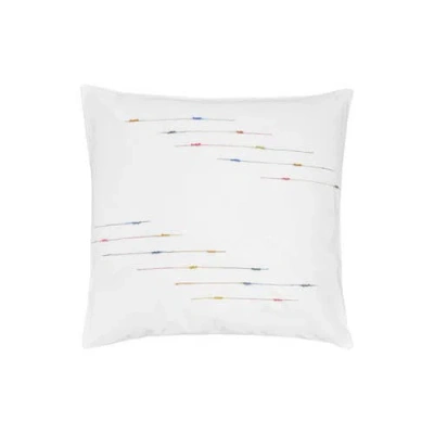 Carol & Frank 26" X 26" Raina Cotton Euro Pillow Sham In White